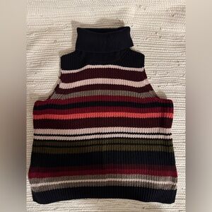Abercrombie and Fitch colorful multicolor sweater pullover tank